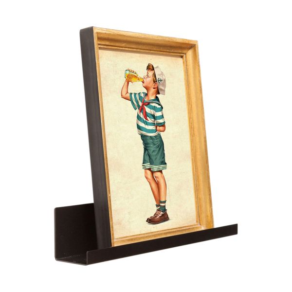 Groovy Magnets Fotoplank – Metaal – 30 cm – Zwart