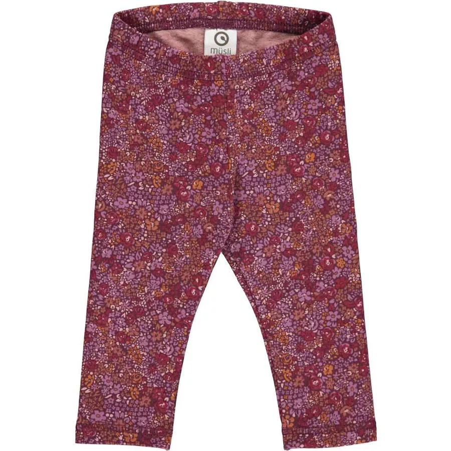 Müsli Babyleggings FigBoysenberryBerryred