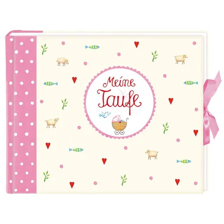 Coppenrath Verlag Eintragalbum Meine Taufe, rosa