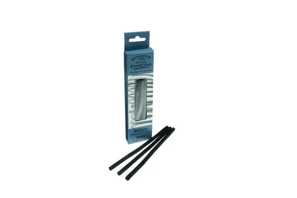Willow charcoal medium 3pcs