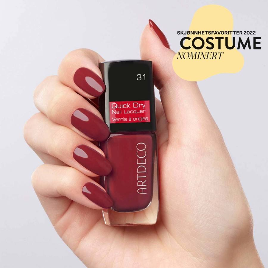 Artdeco Quick Dry Nail Lacquer # 31 Confindent Red 10ml