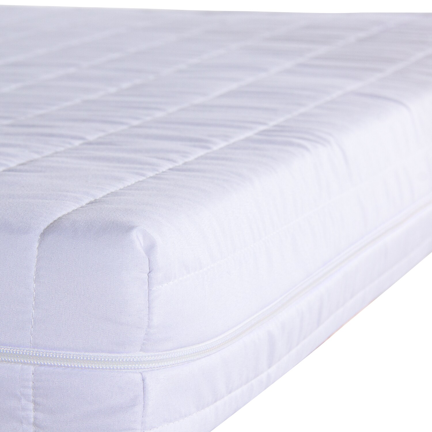 Easy Comfort Matratze Komfortschaum Rollmatratze Härtegrad 3 (H3) Weiß 90x200 cm