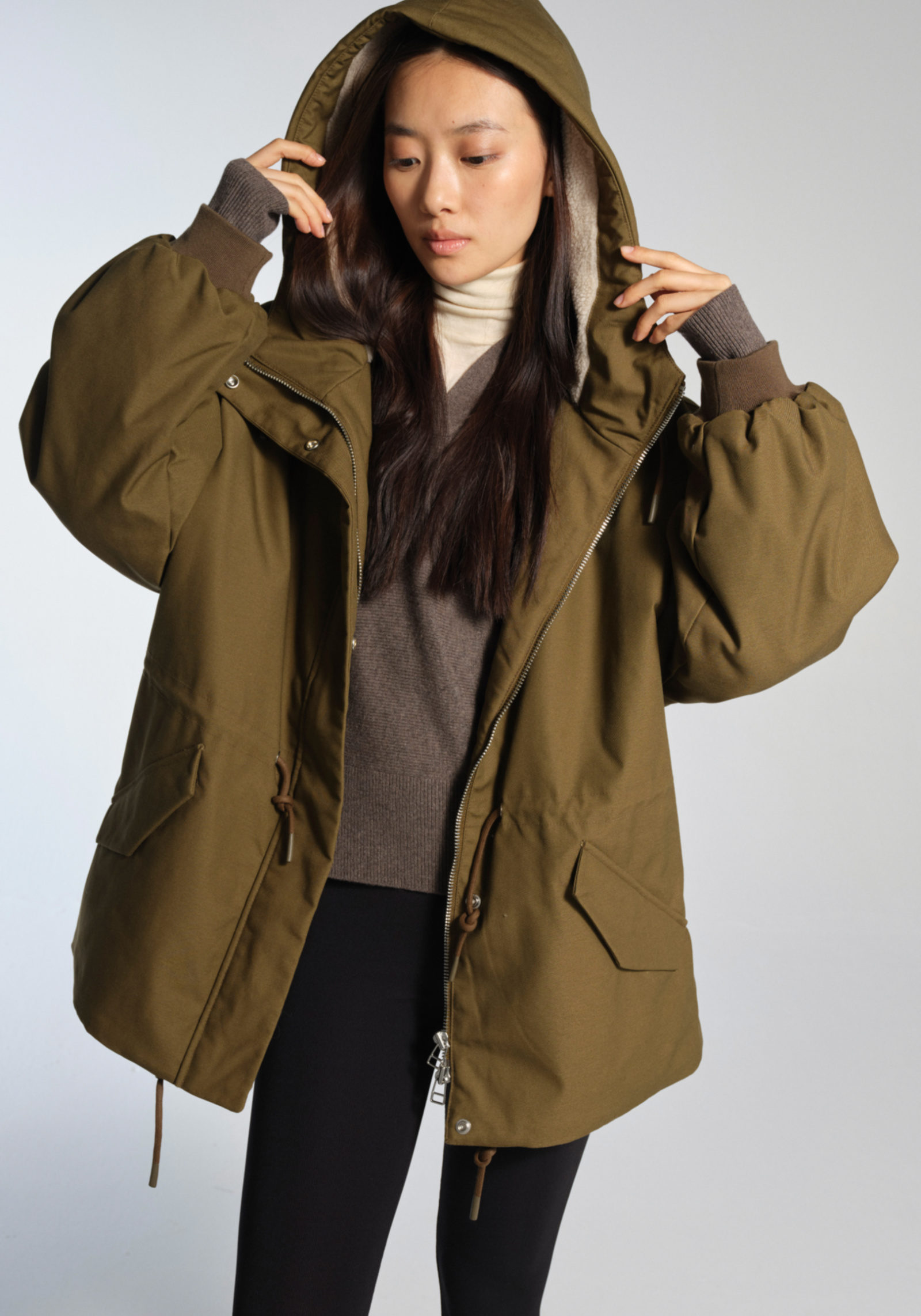 Embassy of Bricks and Logs Winterparka Kimi Olive
