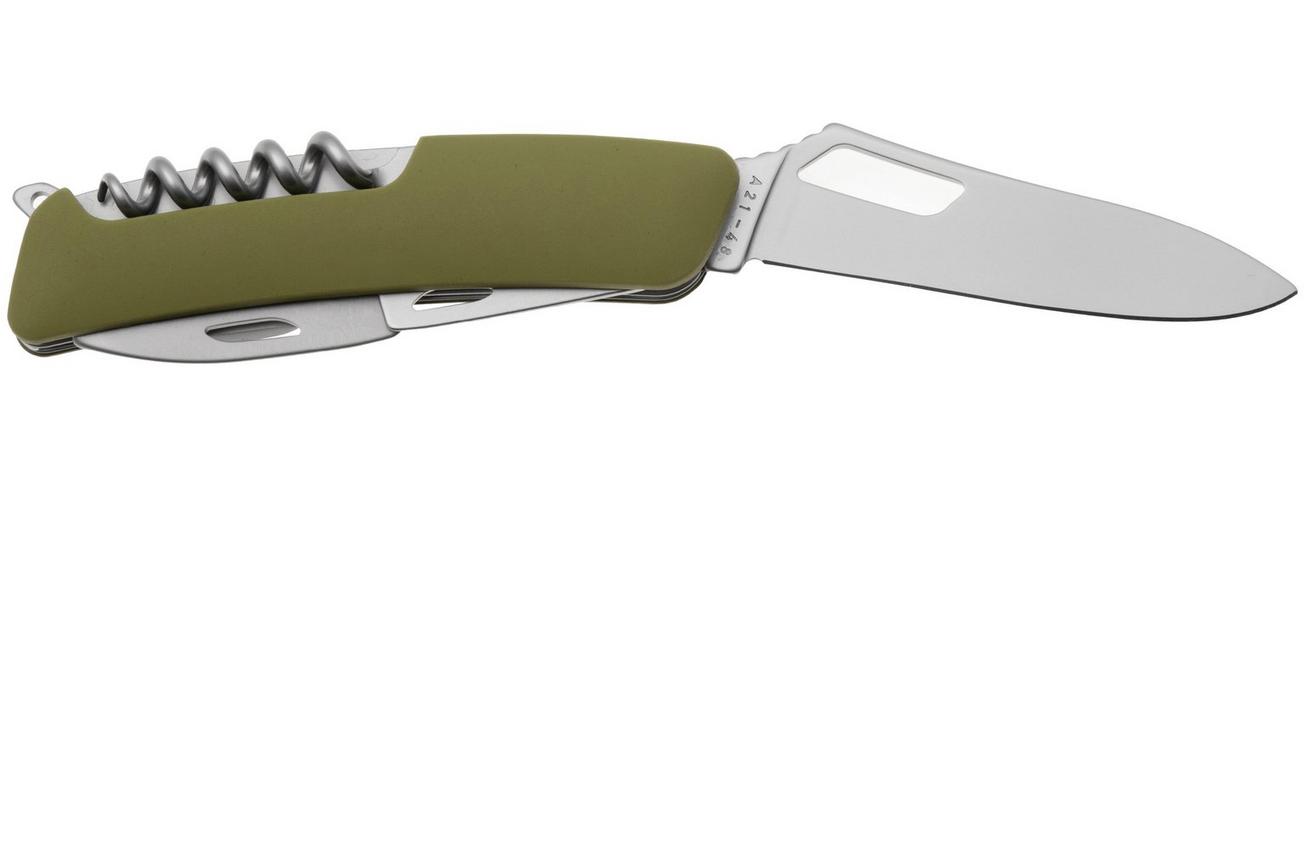 Swiza SH03 R AM, KSH.0036.1050, Olive, Zwitsers zakmes, 6 tools