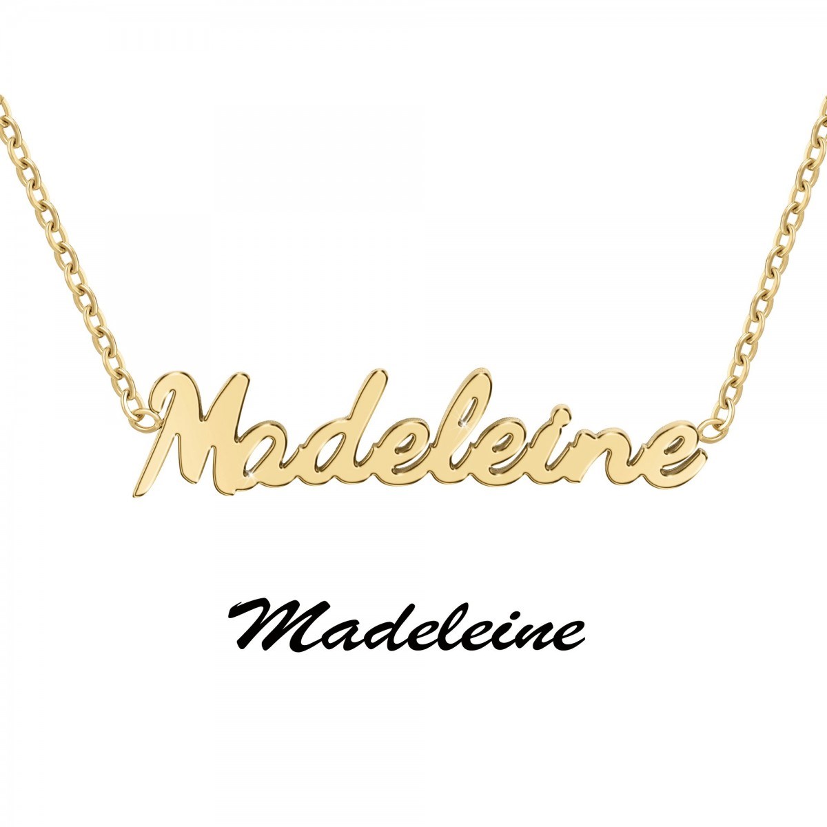 Madeleine - Collier prénom