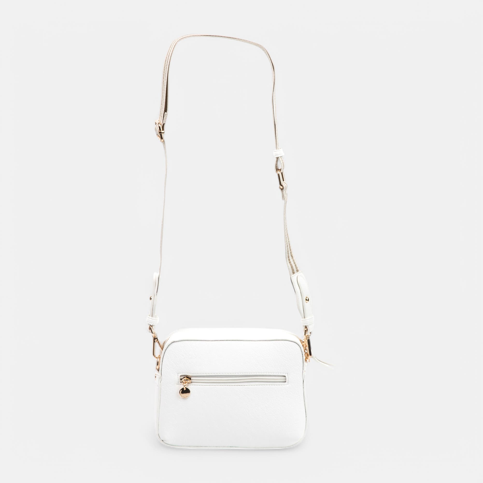 Sac bandoulière blanc