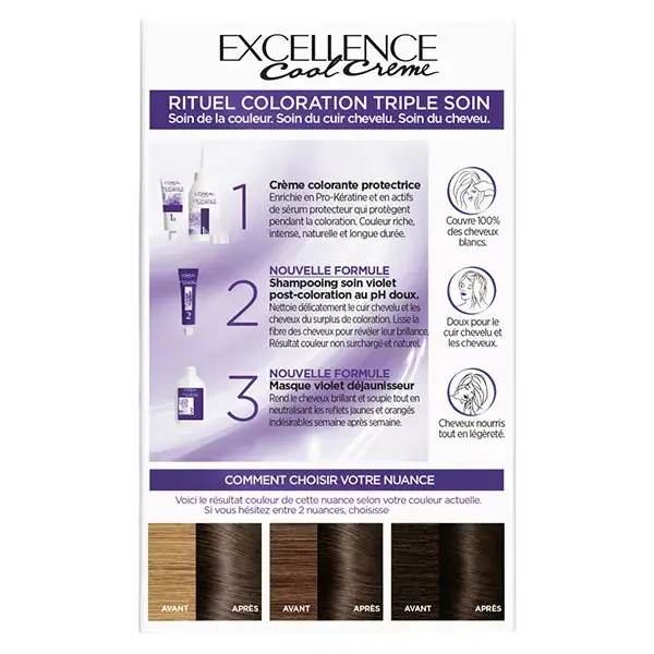 L'Oréal Paris Excellence Cool Crème 7.11 Blond Ultra Cendré