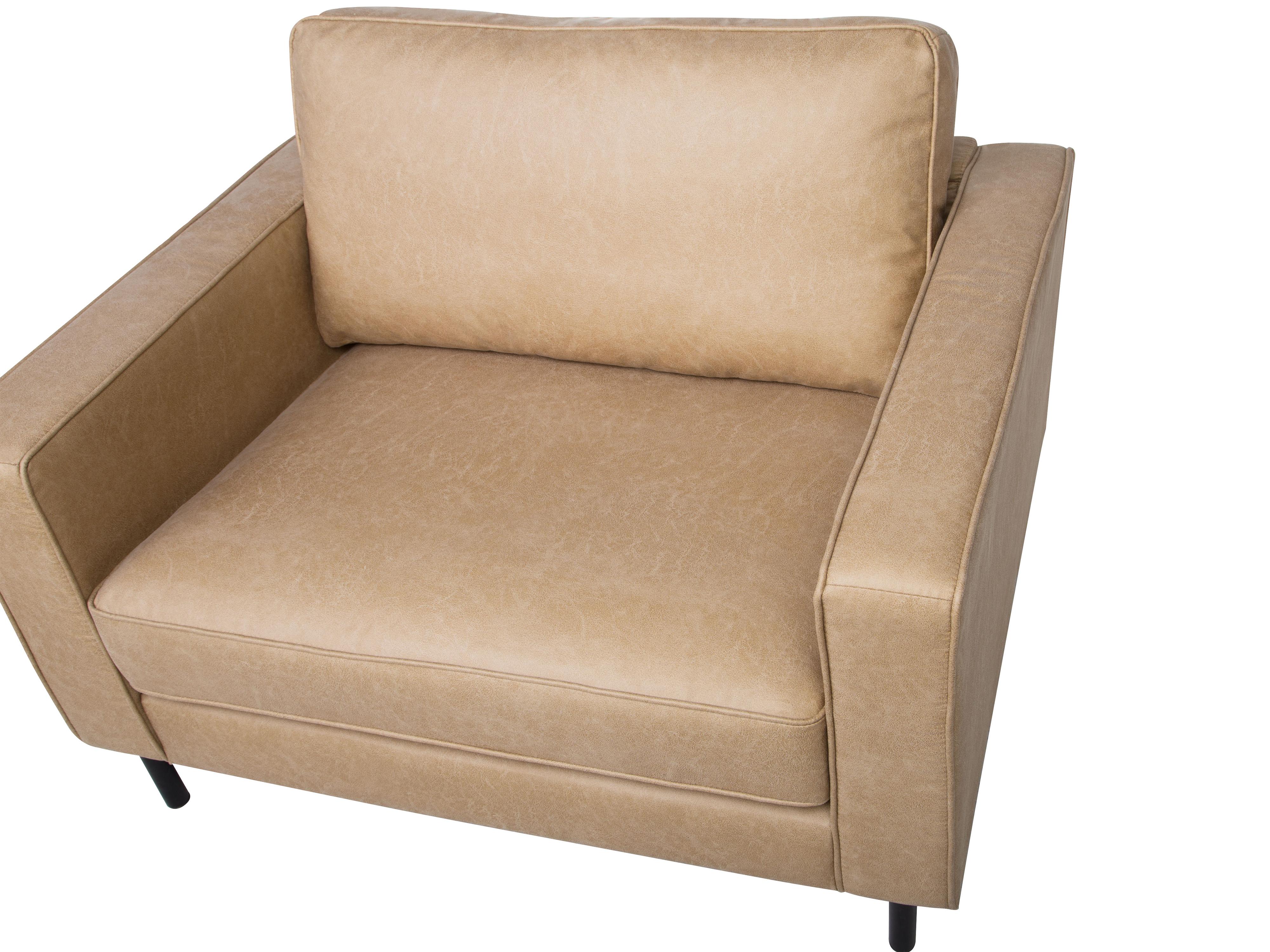 Bankenset 4-zits SAVALEN Kunstleer Beige