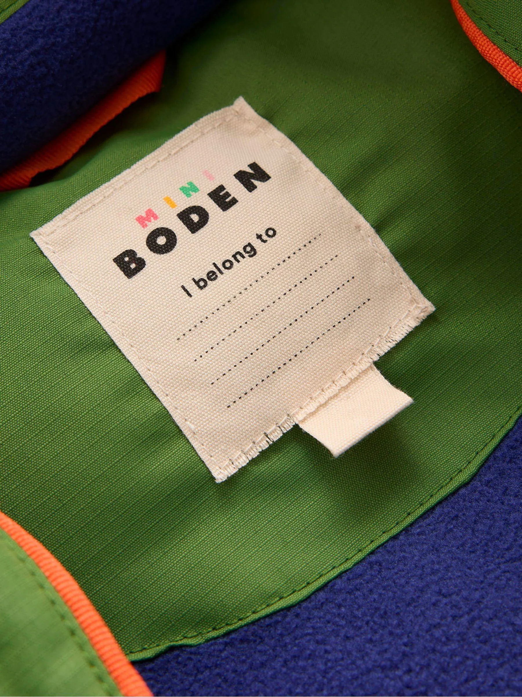 Boden Fleece Lined Padded Coat