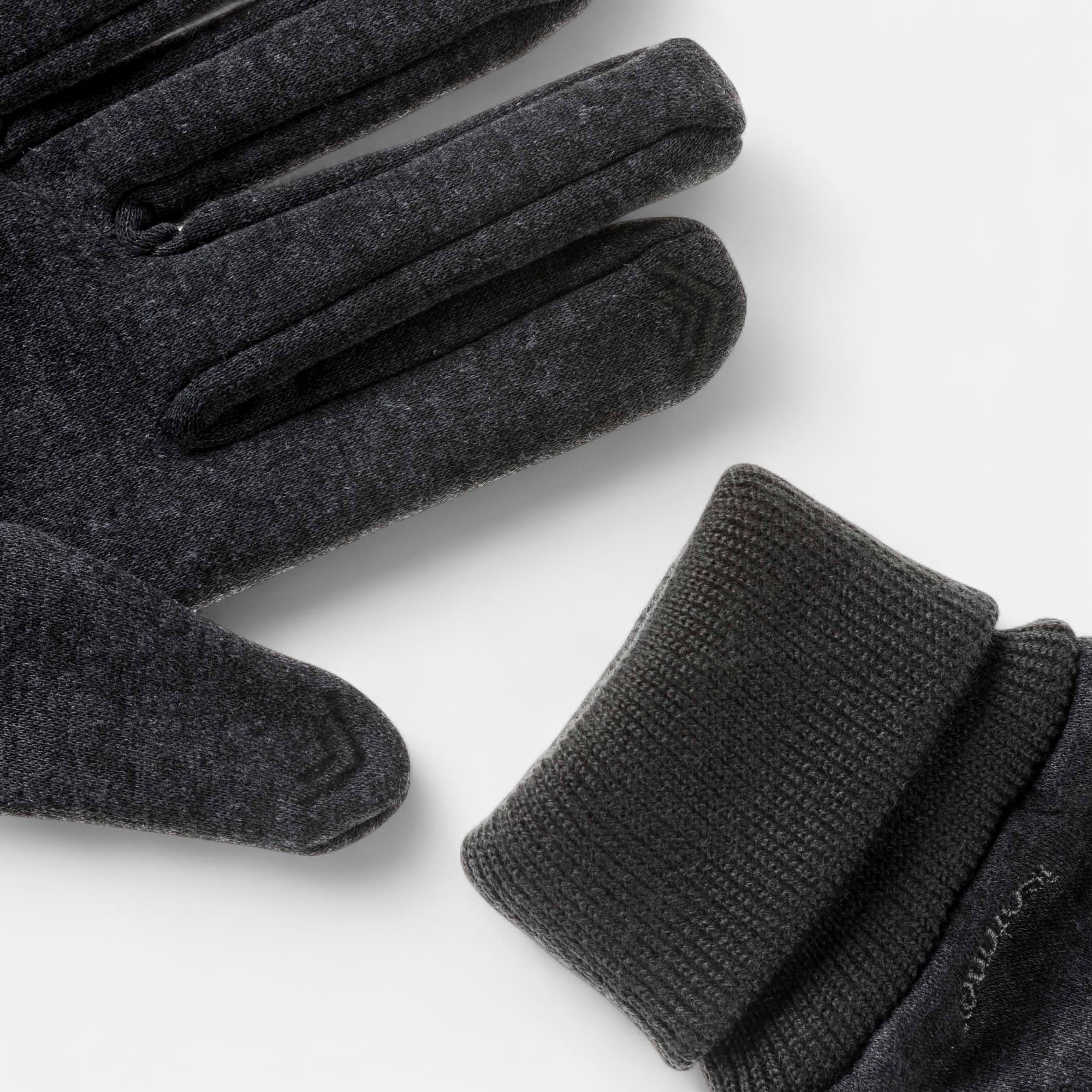 Gants gris