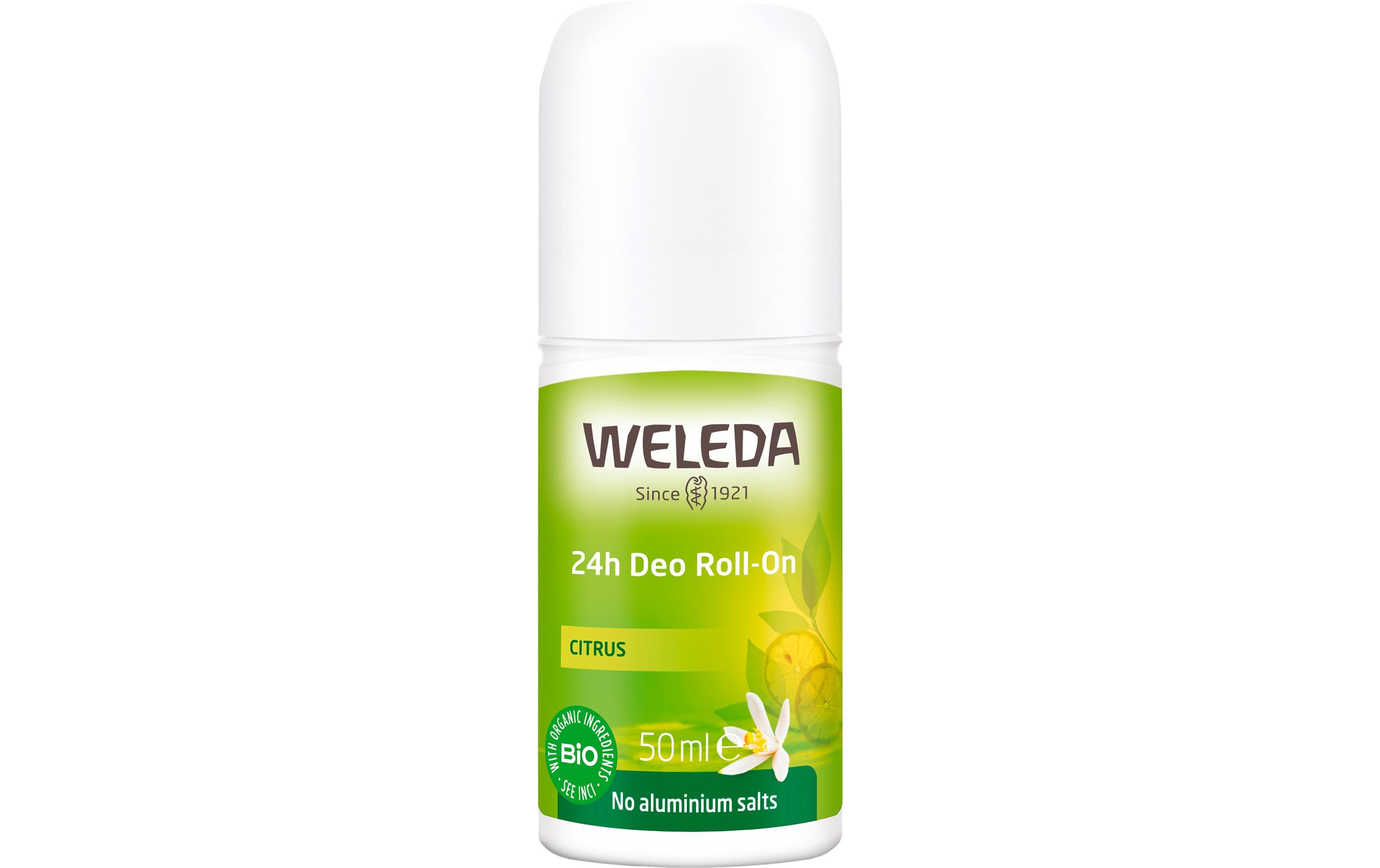 Deo Roll-On 24 h Citrus 50 mlNatürliches Deo für zuverlässigen Schutz und natürliche Frische