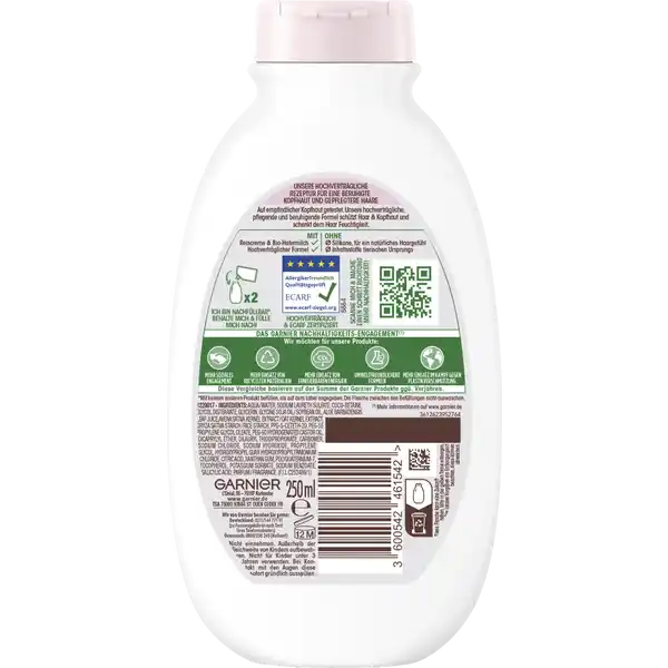 Shampoo Sanfte Hafermilch Empfindliches Haar & Sensible Kopfhaut