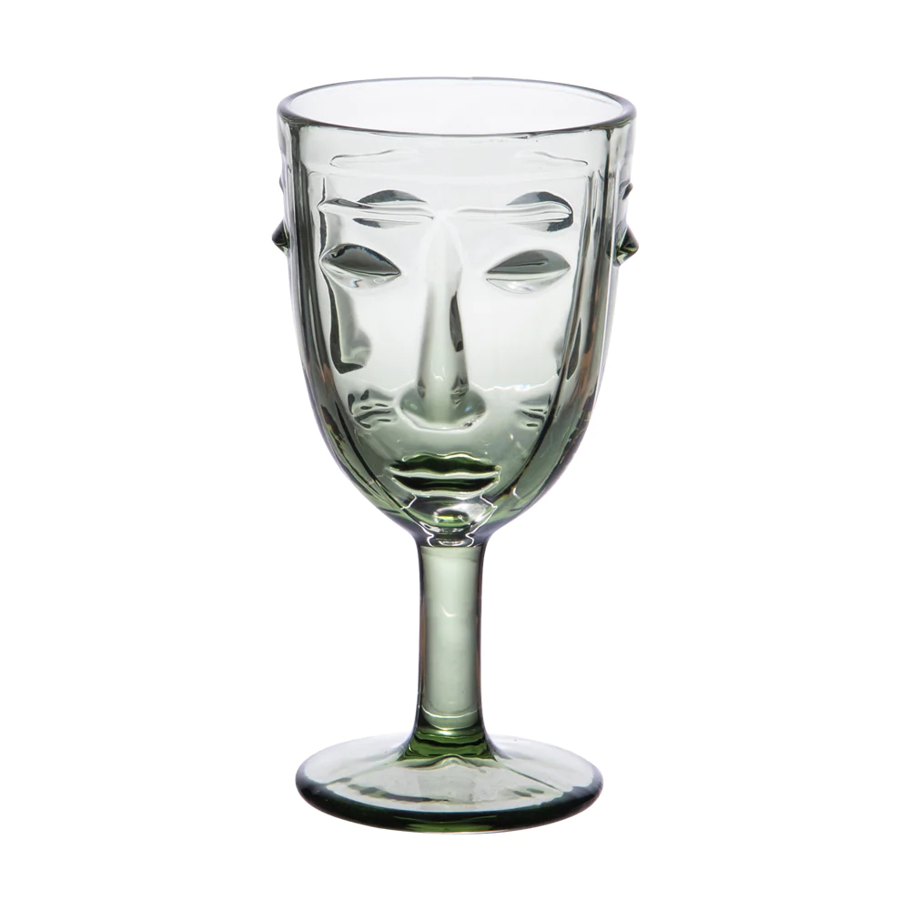 Verre à vin sanjay 30 cl vert (lot de 6) Table passion