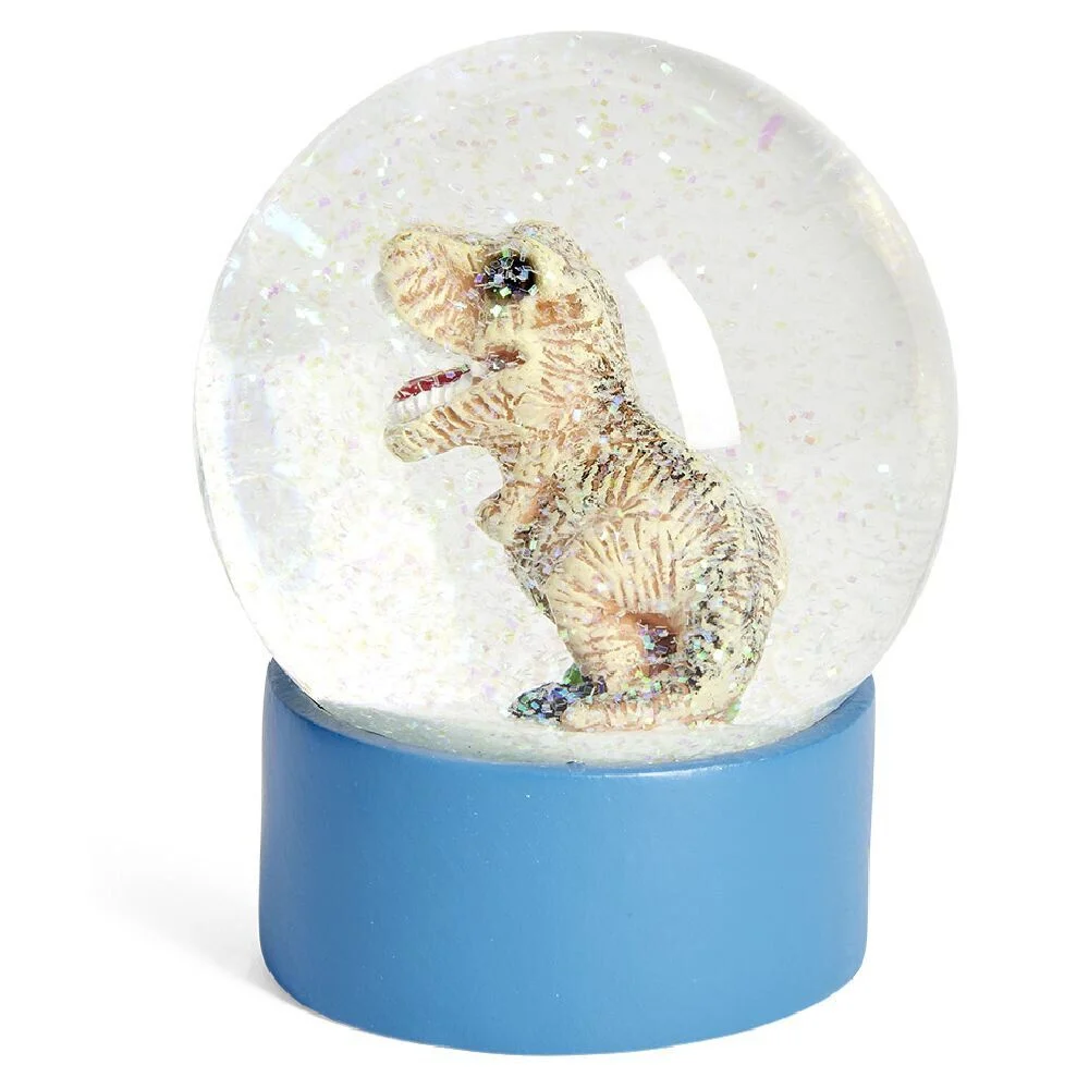 Boule à neige dinosaure Ø9xH15cm