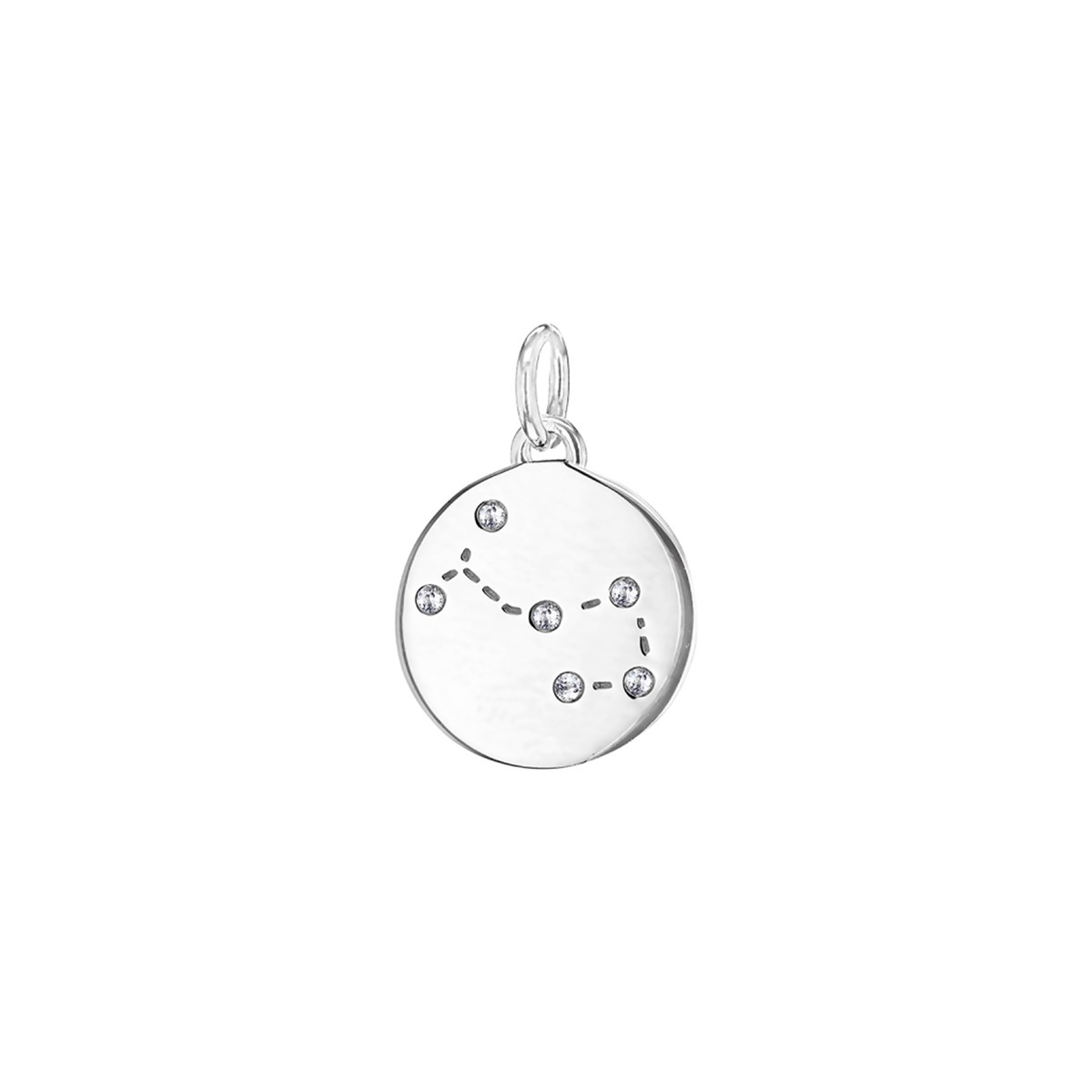 Pendentif argent - Constellation scorpion