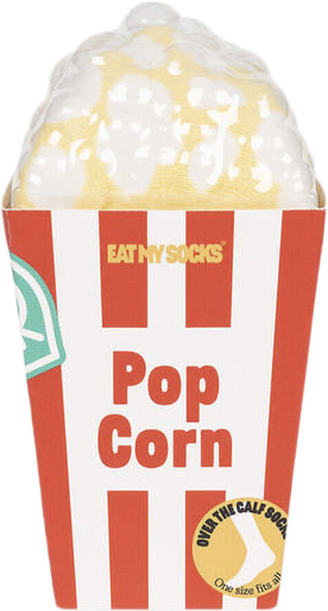 Eat My Socks Strømper - PopCorn Multi