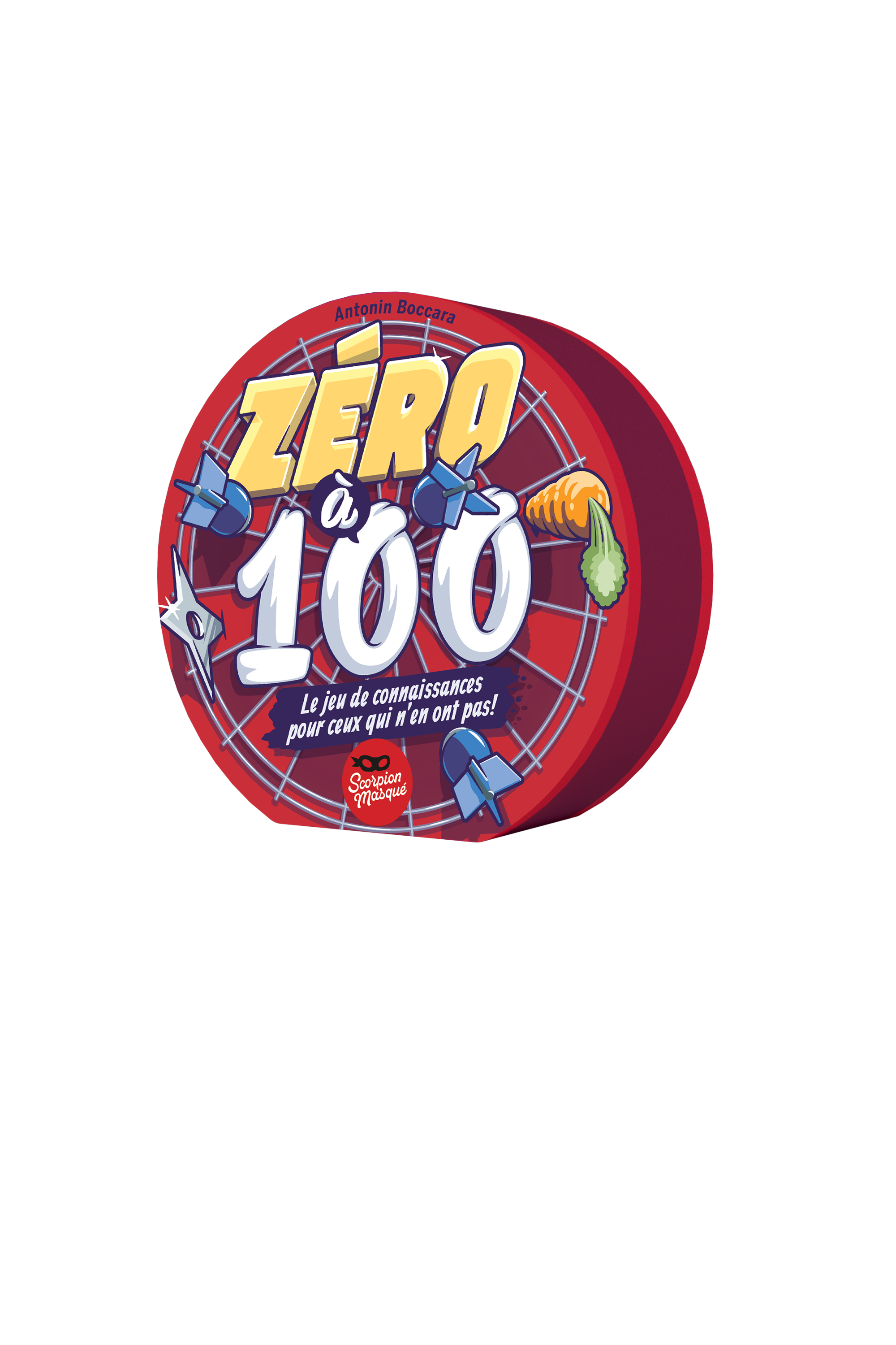 BLACKROCK GAMES Jeu de cartes ZERO A 100 FR Multicolore