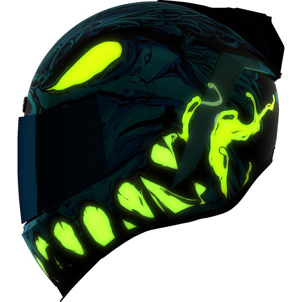 Icon - Casque Airform MIPS® Manik'RR™ Turquoise / Jaune