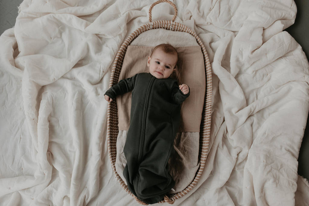 baby slaapzak Dark Green