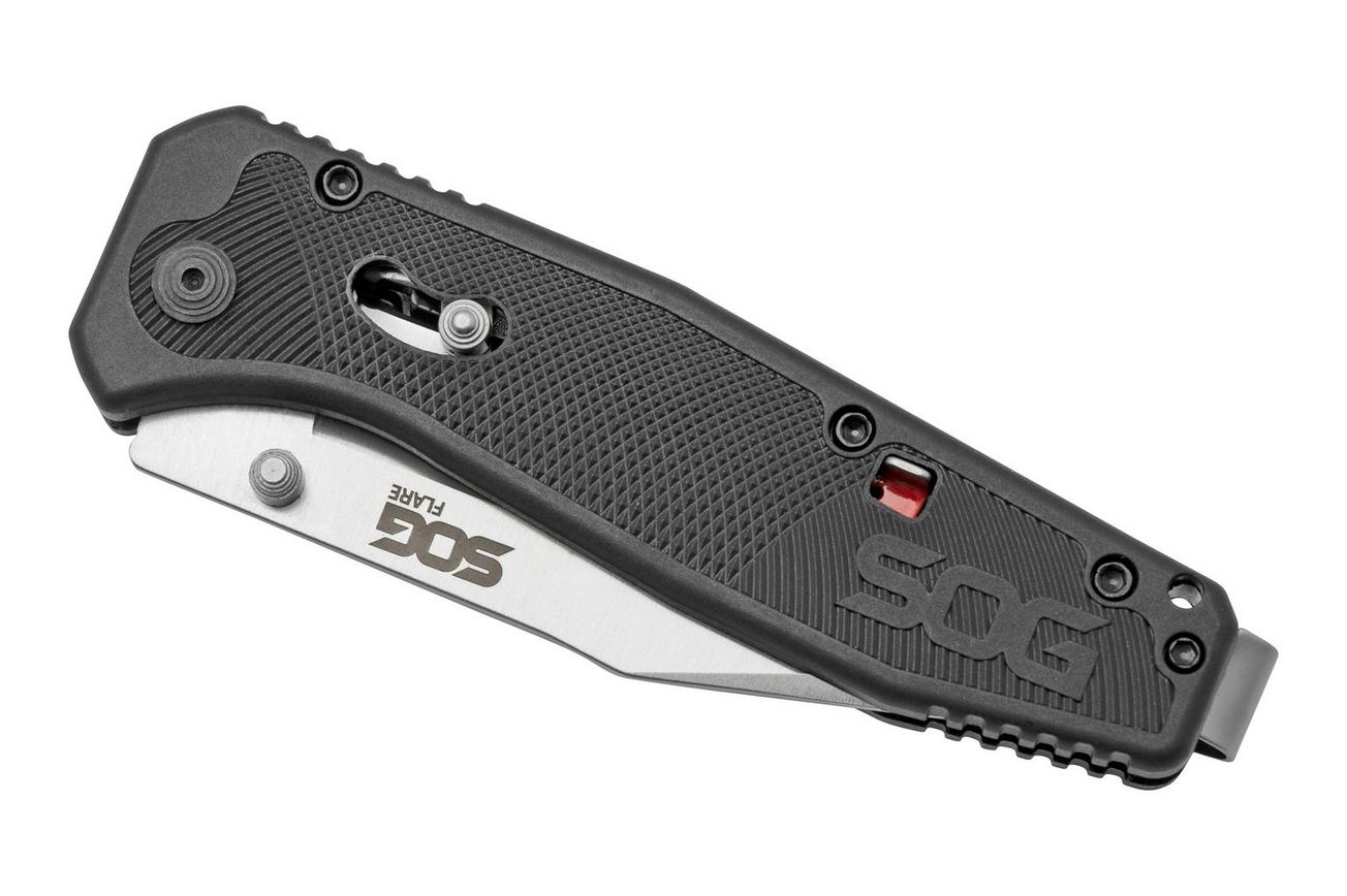 SOG Flare, Satin, Straight FLA1001-CP zakmes