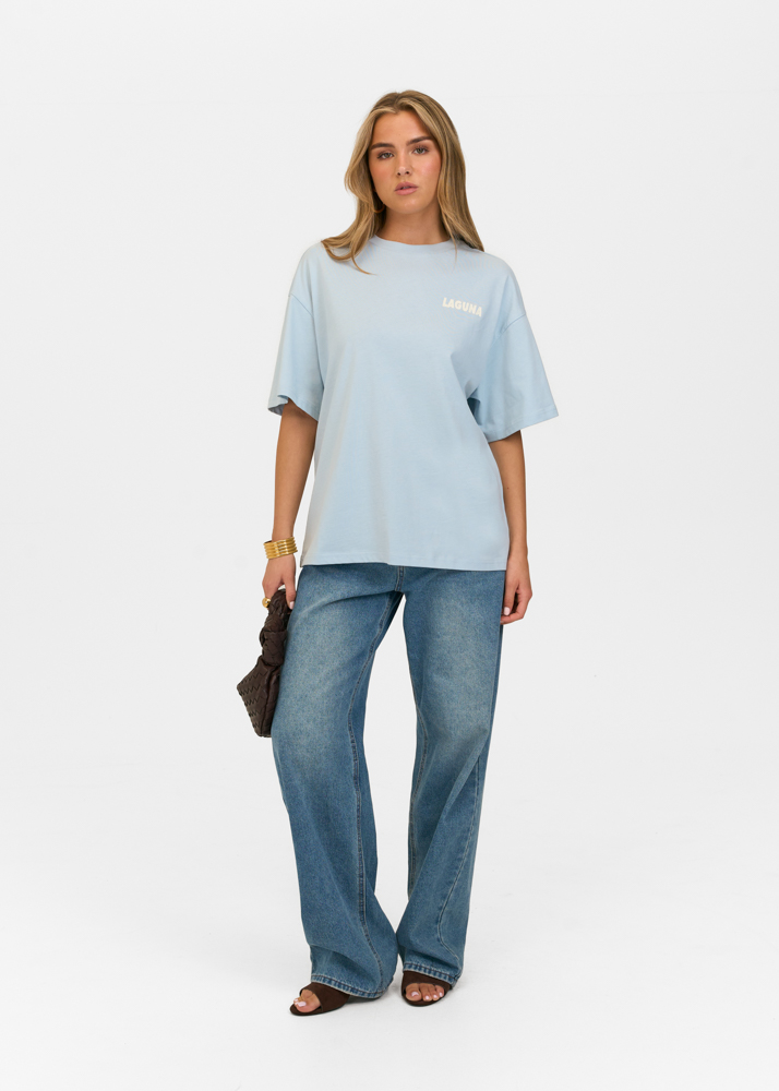 Laguna t-shirt lichtblauw