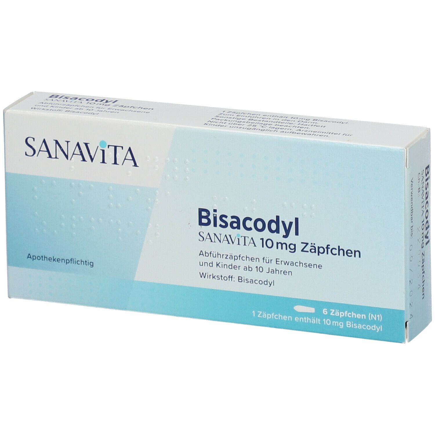 Bisacodyl Sanavita 10 mg