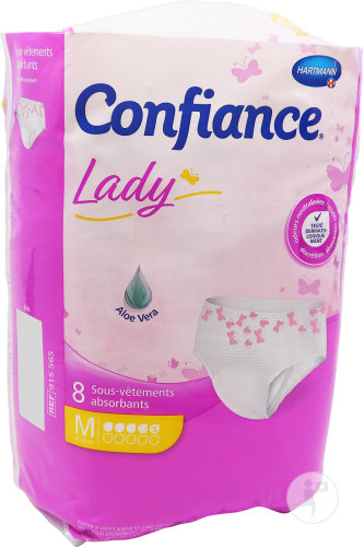 Hartmann Confiance Lady Absorption 5 Gouttes Taille M 8 Pièces