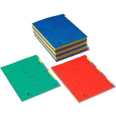 Trieur carte Extendos 7 divisions vert