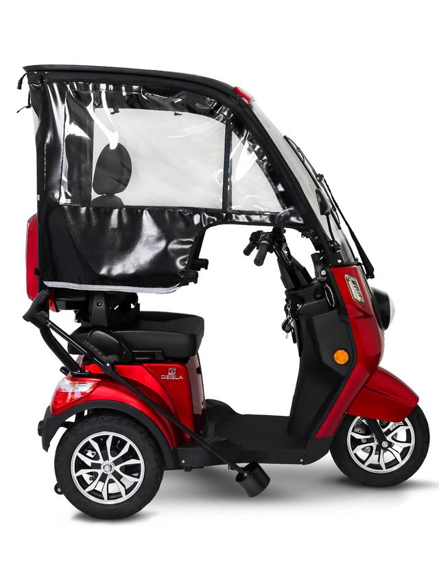 Kabinenroller Premium mit dem Dach und Wetterschutz, 1000 W, 25 km/h