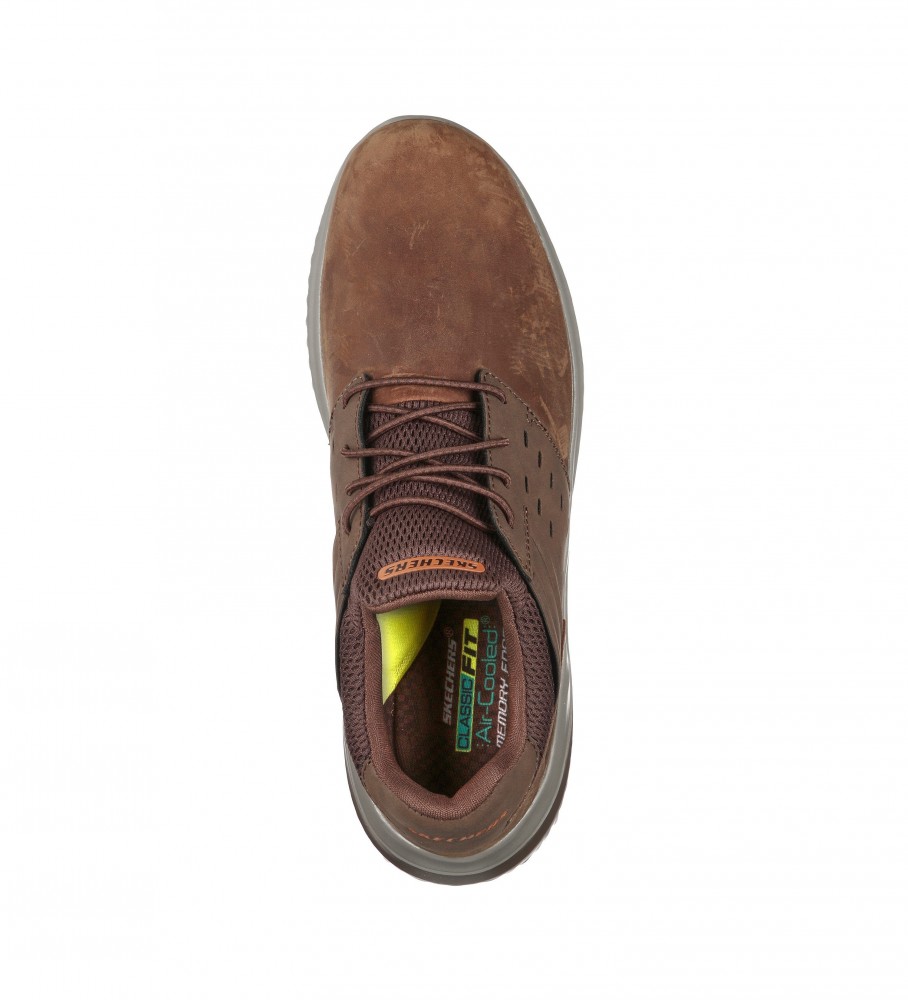 Tênis Skechers Delson 3.0 de couro