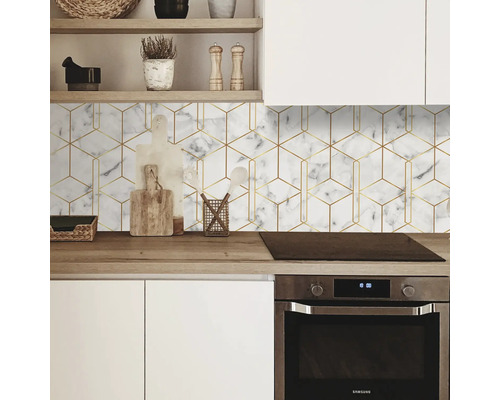 Keukenachterwand mySpotti Profix Nicole 100 x 60 cm PX-10060-1551-HB