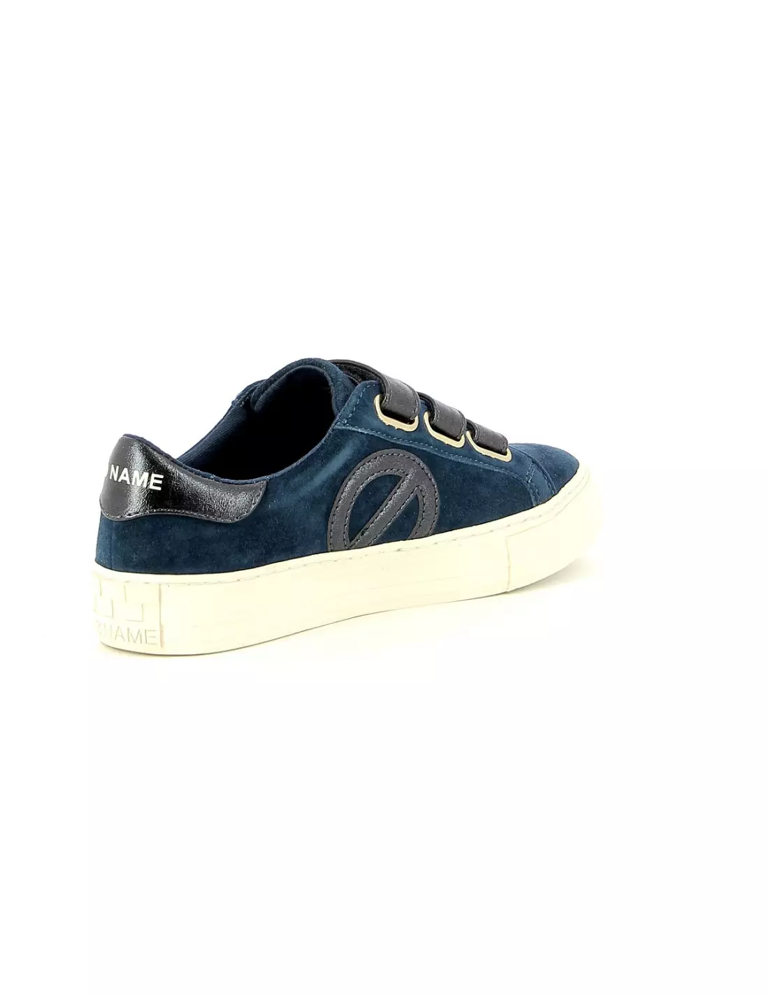 NO NAME ARCADE STRAPS SIDE SUEDE - Baskets Petrolenavy