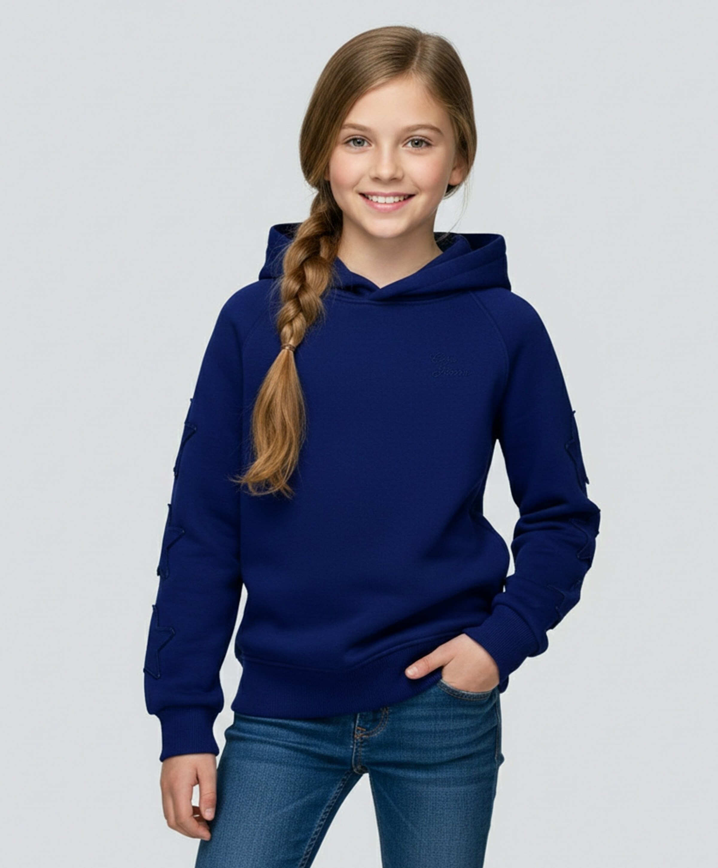 Cars Jeans Meisjes hoodie blauw