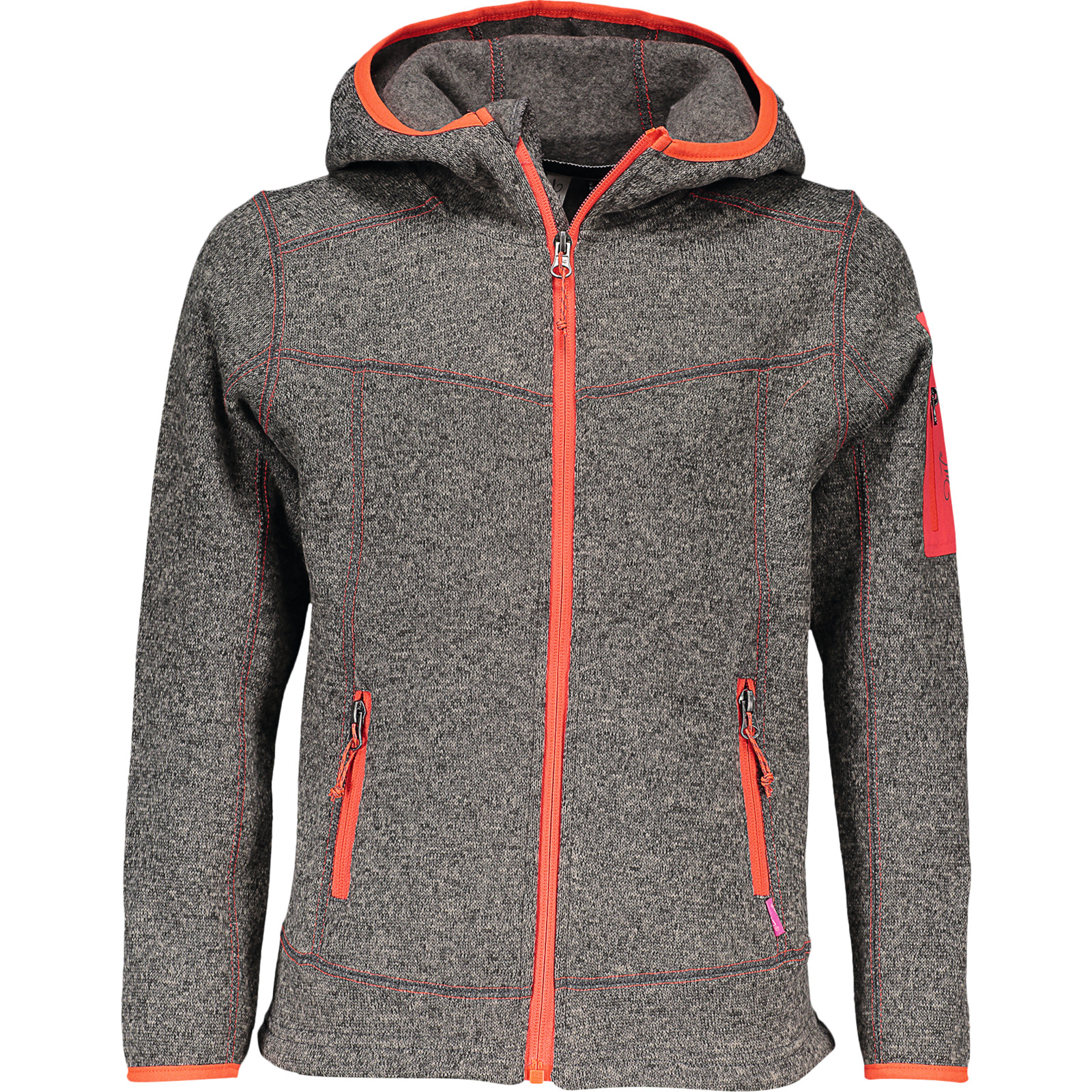 2117 Mädchen-Fleecejacke Heden pink, 164