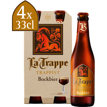 La Trappe Bock Bier 4x330ML
