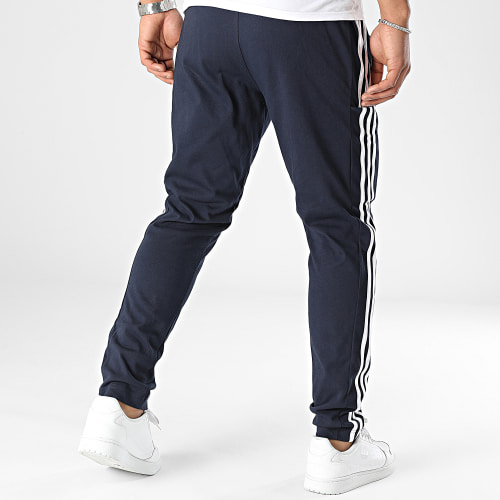 Pantalon Jogging A Bandes 3 Stripes IC0045 Bleu Marine
