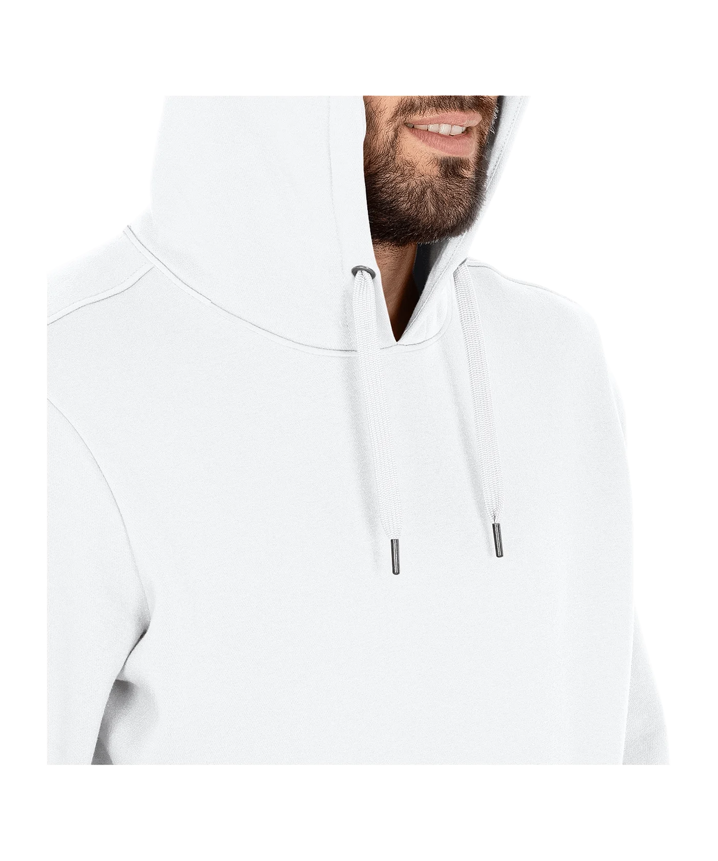 JAKO Organic Kapuzensweat Weiss F000