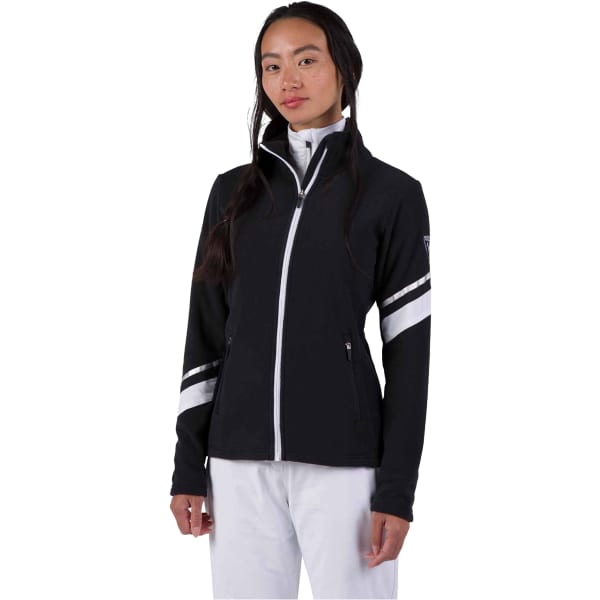 Veste polaire ROSSIGNOL W STRAWPILE FLEECE FZ BLACK