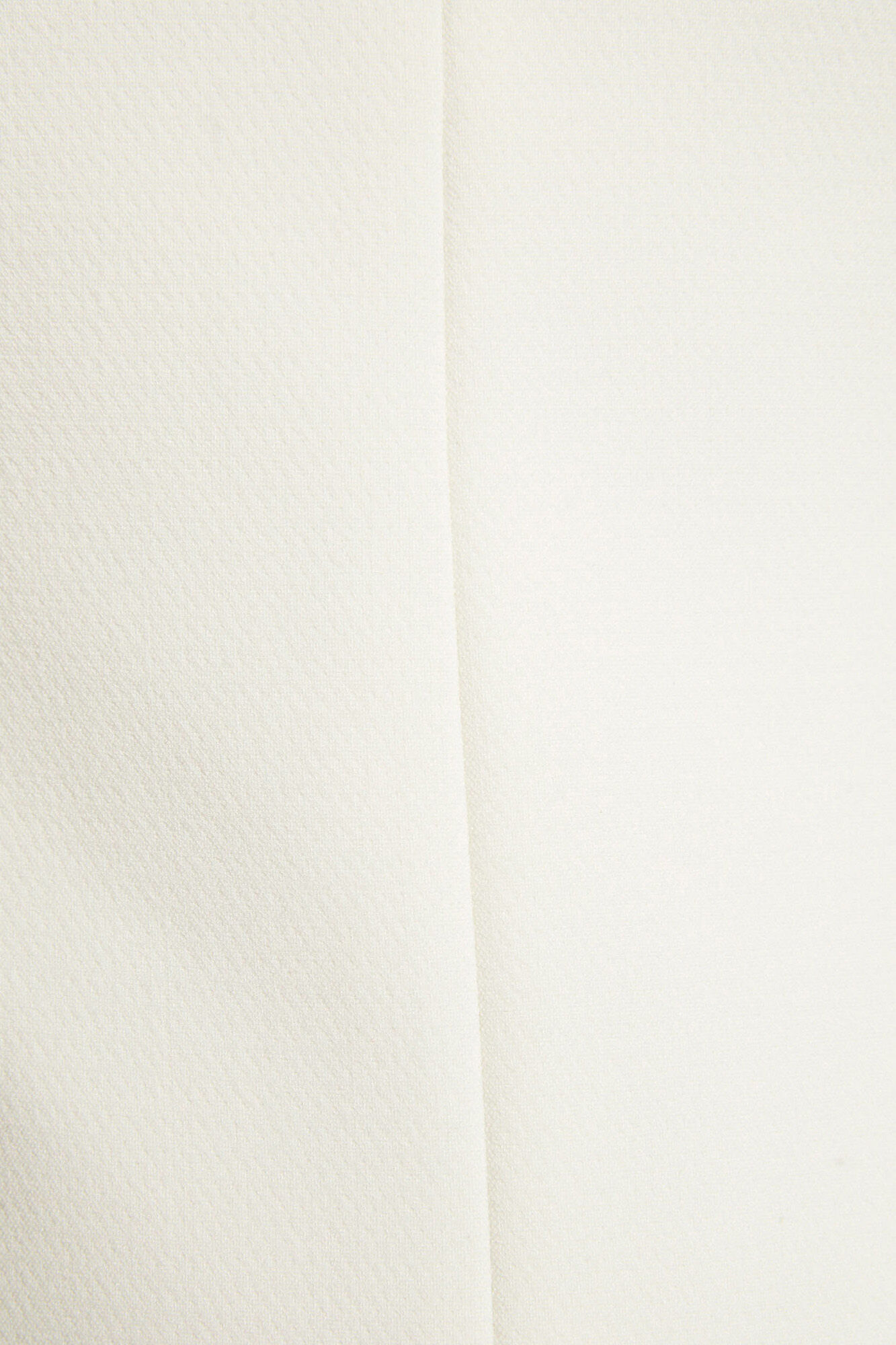 Vestido sem mangas com decote em V ajustado ao corpo - Marfim