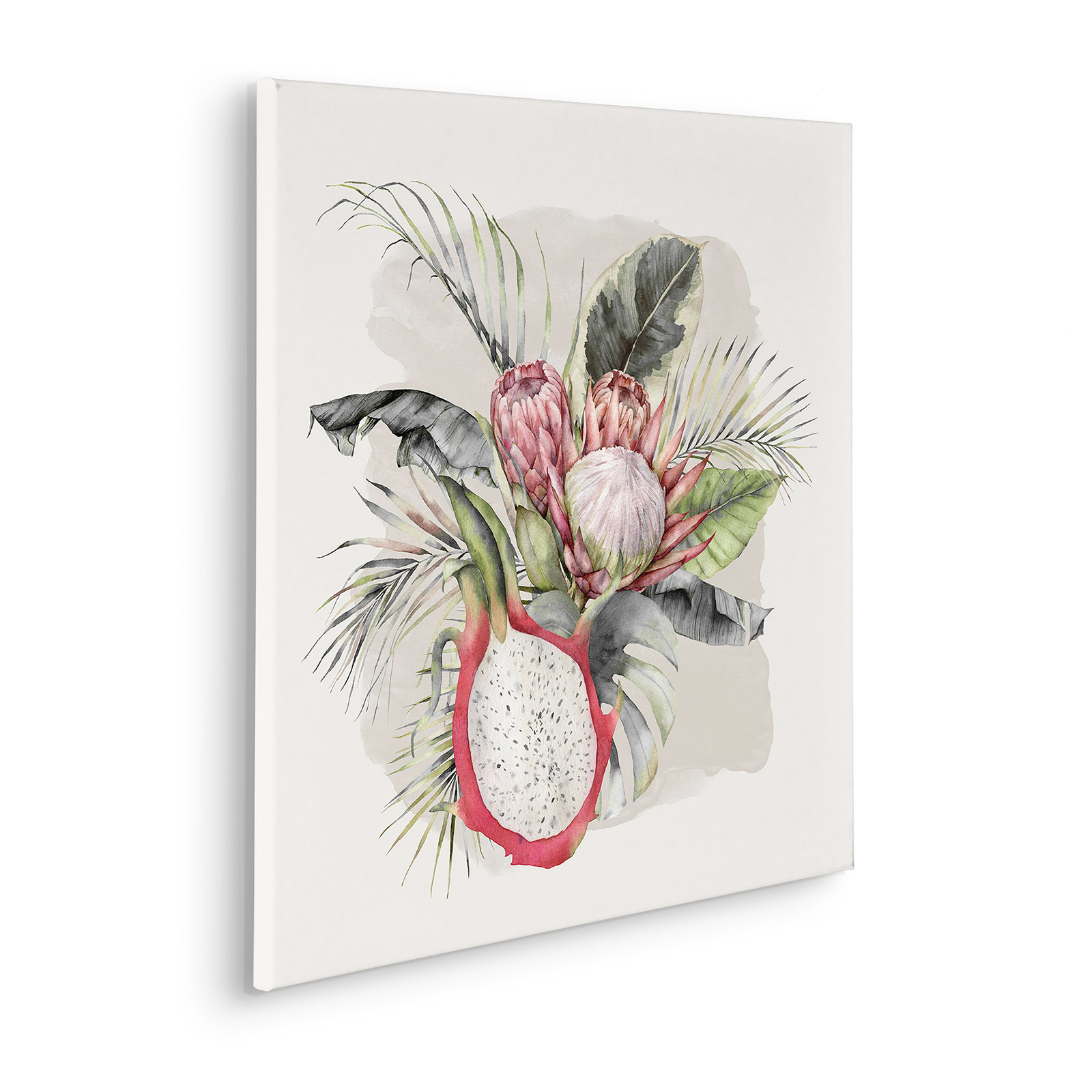 Keilrahmenbild SWEET PITAYA - bunt - 60x60 cm