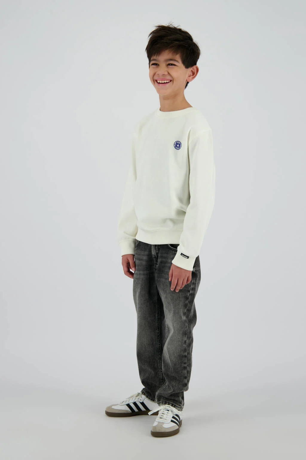 Raizzed straight leg jeans grey denim