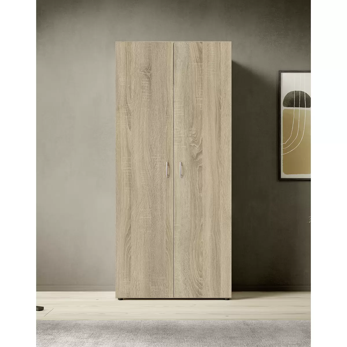 Kleiderschrank 2trg. Joe          Best Price Sonoma Eiche