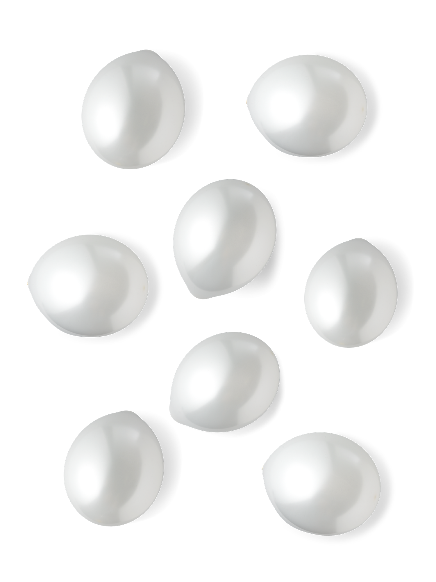 Balloner | Naturlatex. 30 cm. 8 stk. | White