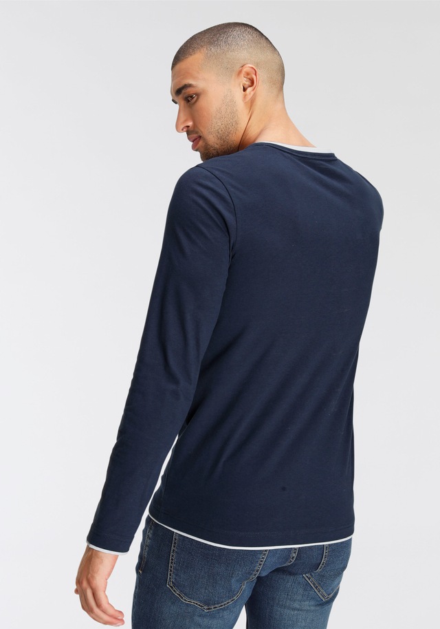 AJC Longsleeve , Langarm,  schmal geschnitten,  Rundhalsausschnitt