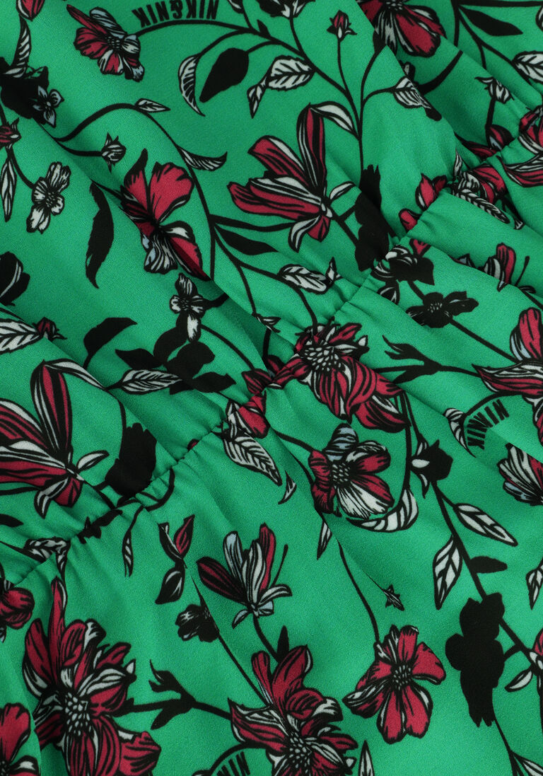 NIK & NIK groene nik & nik mini jurk verona dress