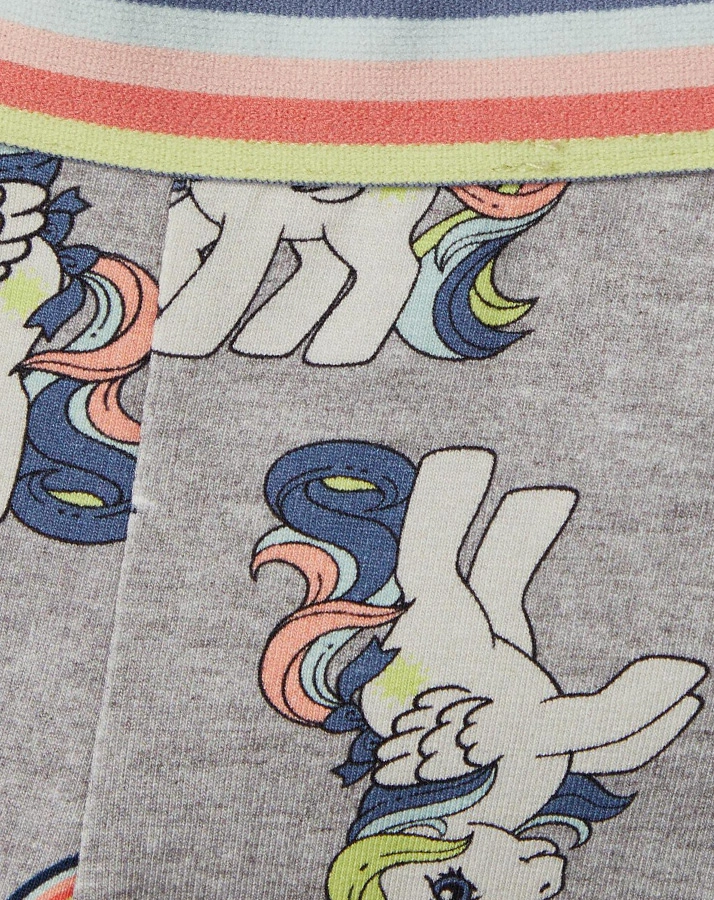 Leggings NMFMLP FAKSINI in grey melange