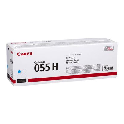 Canon 055H - cyan - cartouche laser d'origine