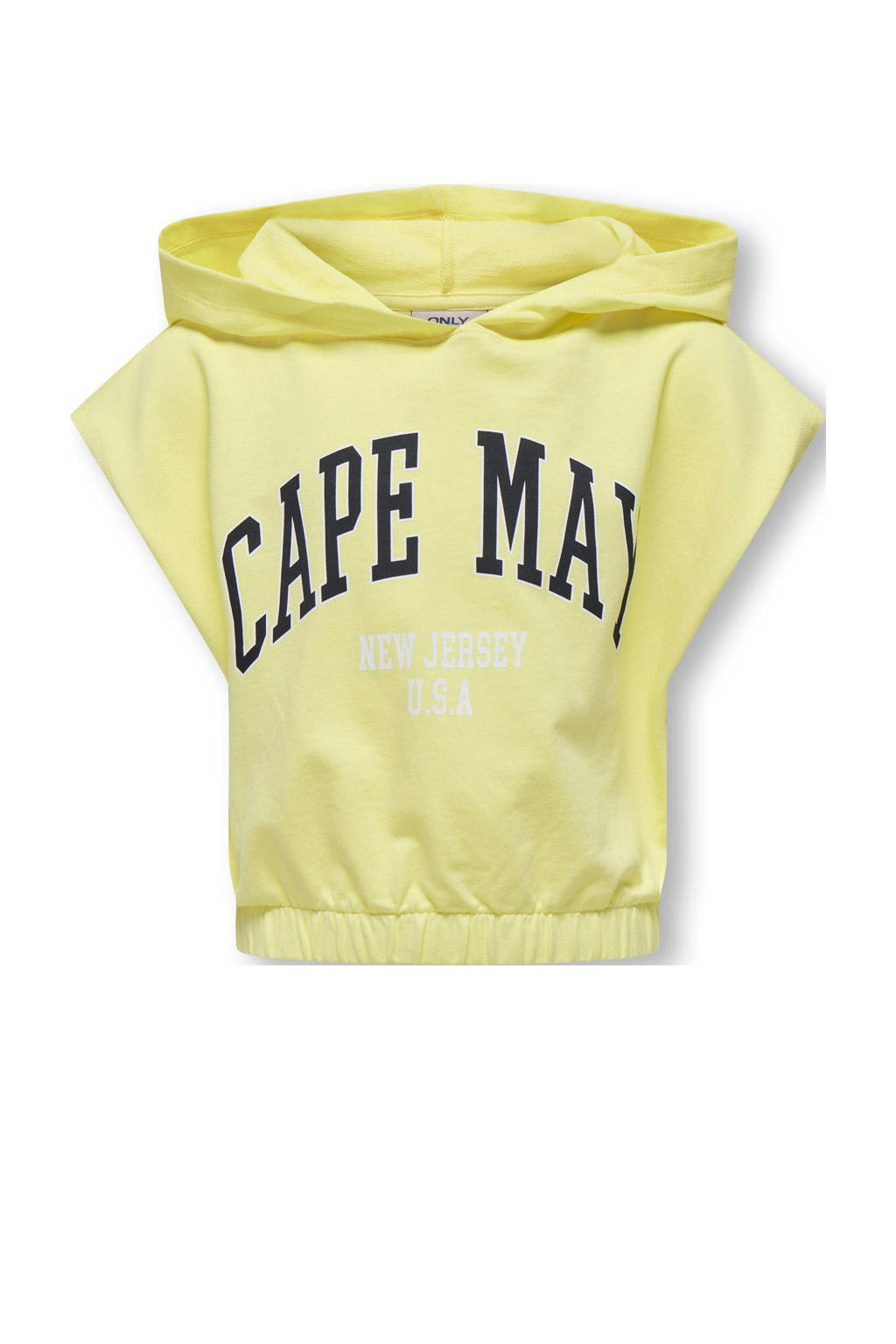ONLY sweat top KOGAMANDA geel
