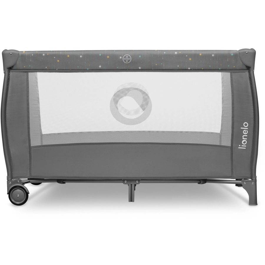 lionelo Reisebett Stefi Plus Grey Multicolor