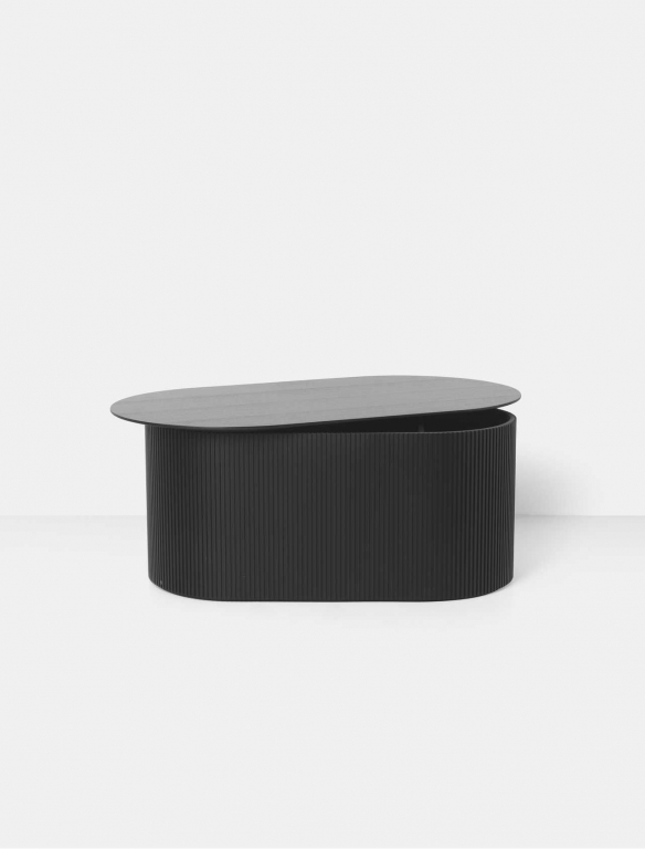 Ferm Living Podia salontafel zwart